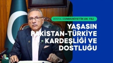 Pakistan Cumhurbaşkanı Alvi: Erdoğan, Gazze konusunda cesur bir duruş sergiledi