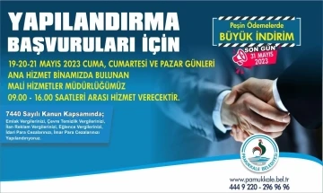 Pamukkale’de yapılandırma tatil günlerinde de devam edecek
