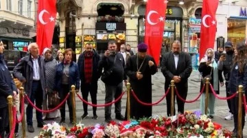 Patrik Maşalyan terör saldırısının olduğu noktada dua etti