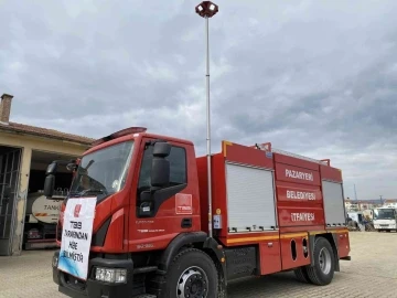 Pazaryeri Belediyesi’ne tam donanımlı itfaiye hibe edildi
