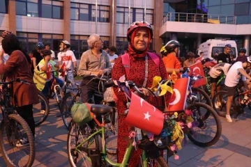 Pedallar, Zafer Bayramı için döndü
