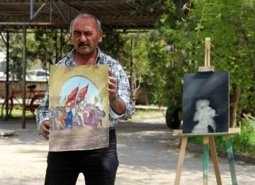 Picasso değil ayakkabı boyacısı
