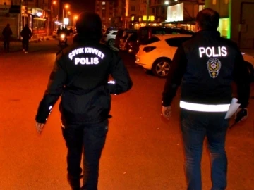 Polis kent genelinde denetim yaptı
