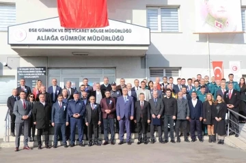 &quot;Aliağa Gümrük Müdürlüğü olarak 40 milyar dolarlık ihracat gerçekleştirdik&quot;
