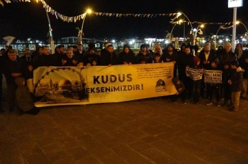 &quot;Dünya Kudüs Günü&quot; münasebeti ile Ağrı’da basın açıklaması gerçekleştirildi
