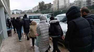 &quot;Sibergöz-21” operasyonunda gözaltına alınan 66 kişiden 28’i adliyeye sevk edildi