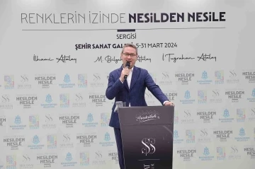 Renklerin İzinde Nesilden Nesile Sergisi ziyarete açıldı
