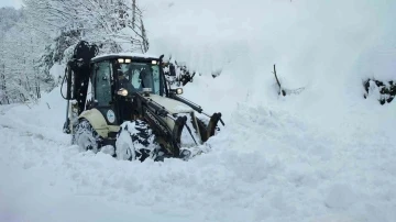 Rize’de 31 köy yolu kar nedeniyle ulaşıma kapandı
