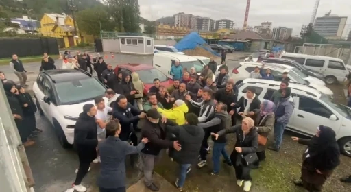 U14 futbol liginde kavga çıktı, polis biber gazı kullandı