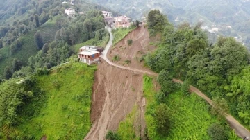 Rize’de şiddetli yağışların bilançosu belli oldu
