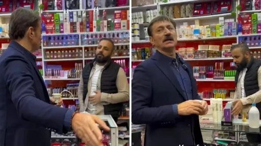 Ruhsatsız dükkan işleten Suriyeliden belediye başkanına şok cevap