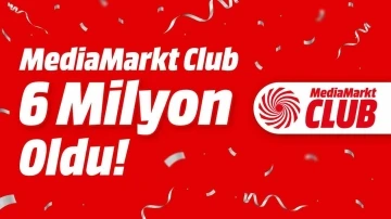 Sadakat Programı MediaMarkt CLUB, 6 milyon üyeye ulaştı
