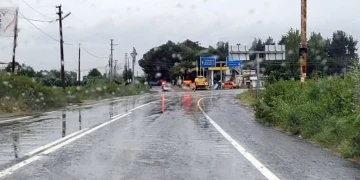 Sağanak yağış Bozdoğan’da etkili oldu