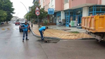 Sağanak yağış öncesi hazırlıklar tamamlandı
