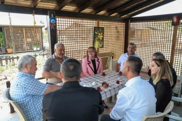 Şahin, Alleben Göleti civarındaki 6. etap hobi bahçesinin müjdesini verdi
