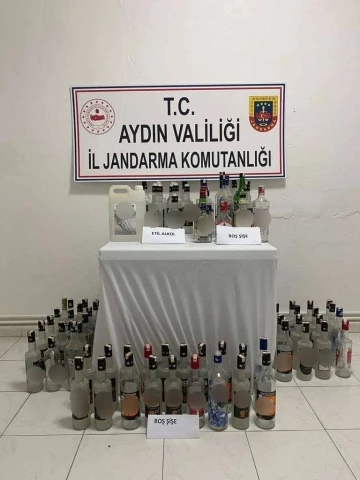 Sahte alkol imalathanesine baskın: 1 yakalama
