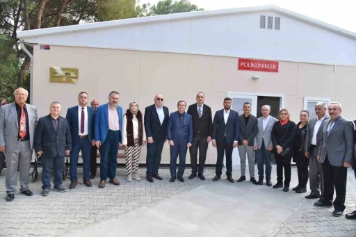 Salihli Devlet Hastanesine ‘prefabrik çözüm’
