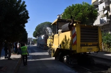 Salihli Site Caddesi’nde asfalt çalışmaları başladı
