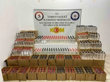 Samsun’da sahte içki yapımında kullanılan 2 ton 652 litre etil alkol ele geçirildi
