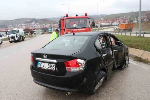 Samsun’da trafik kazası: 3 yaralı
