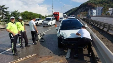 Samsun’da zincirleme trafik kazası: 3 yaralı
