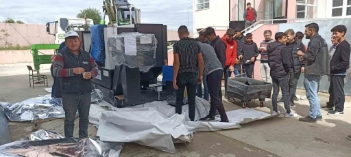 Samsun’daki liseye yeni CNC makinesi
