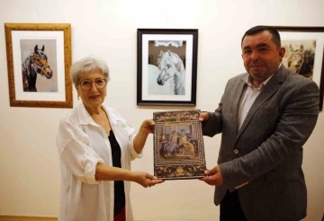 SANKO Sanat Galerisi’nde “Bir At Bir Murat” resim sergisi
