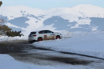 Sarıkamış'ta ralli heyecanı