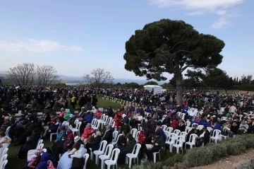 Savaşta hayatını kaybedenler Yalnız Çam Anıtı’nda anıldı
