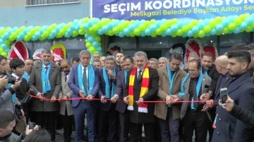 Sedat Kılınç Seçim Koordinasyon Merkezi açıldı
