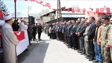 Şehit Muhammed Koçak, memleketi Van'da son yolculuğuna uğurlandı