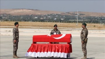 Şehit polis memuru Şimşek, memleketine uğurlandı