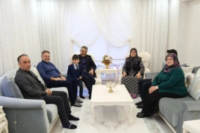 Şehit ve gazi aileleri ile protokol üyeleri iftarda bir araya geldi
