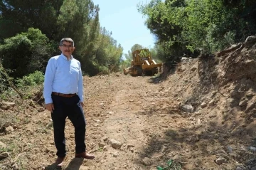 Şehzadeler’e kazandırılacak yeni piknik alanında hummalı çalışma
