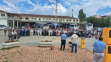 Simav’da 17 hacı adayı kutsal topraklara uğurlandı
