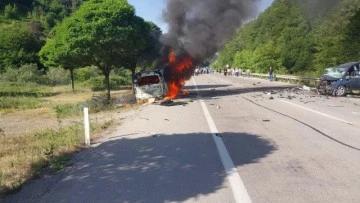 Sinop'ta korkunç olay! 2'si doktor 4 kişi yanarak can verdi