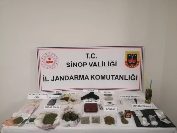 Sinop’ta uyuşturucu operasyonu
