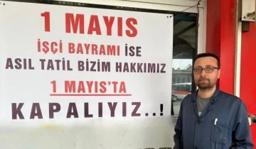 Sinoplu esnaftan ‘1 Mayıs’ tatili
