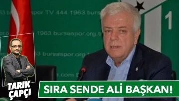 SIRA SENDE ALİ BAŞKAN ! 