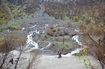 Şırnak’ta sağanak sonrası çaylardaki su seviyesi yükseldi
