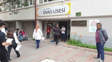 Sivas’ta AYT heyecanı
