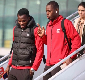 Sivasspor kafilesi İstanbul’da
