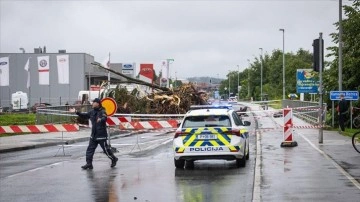 Slovenya'da selin neden olduğu hasar 500 milyon avroyu aşabilir