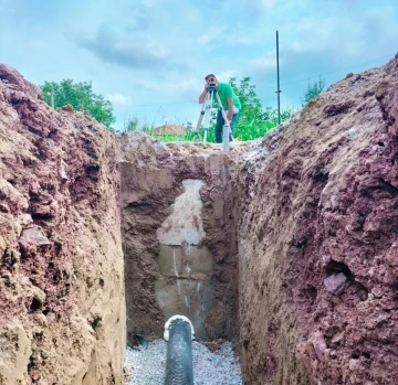 Söğütlü’nün evsel atıksuları bin 200 metrelik yeni hat sayesinde güvenle taşınacak
