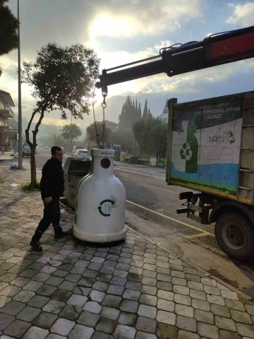 Söke Belediyesi, geri dönüşüme katkı sağlıyor
