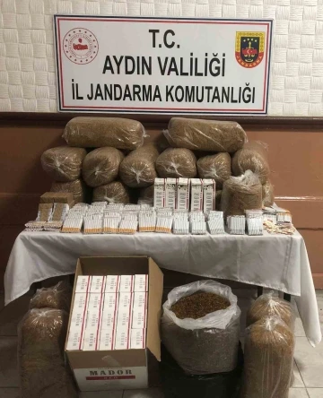 Söke’de kaçak sigara operasyonu
