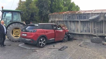 Söke’de trafik kazası: 1 yaralı
