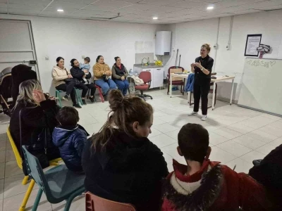 ’Sosyal Ekonomik Destek’ hizmetinden yararlanan ailelere eğitim verildi
