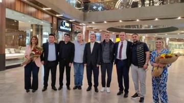 Spor camiasının ünlüleri Bursa İnegöl’e hayran kaldı