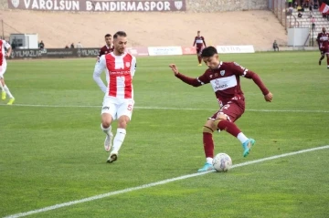 Bandırmaspor üç puanı son saniyelerde aldı